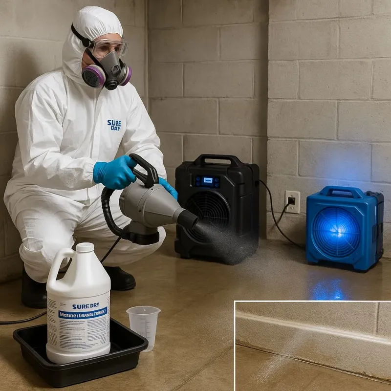 Sanitization and Odor Removal process in Saltillo, MS