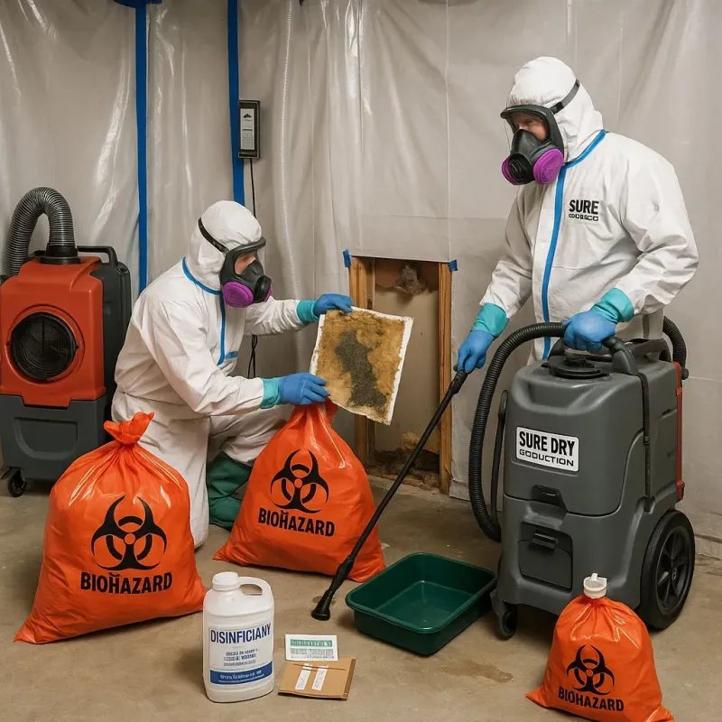 Contaminated Water Handling Protocols process in Saltillo, MS