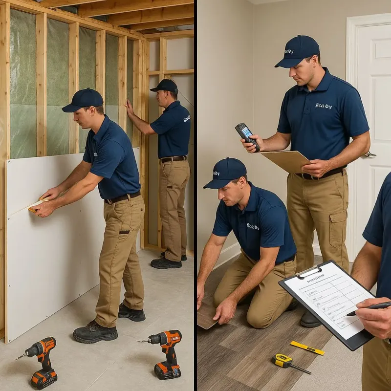 Repairs and Reconstruction process in Saltillo, MS